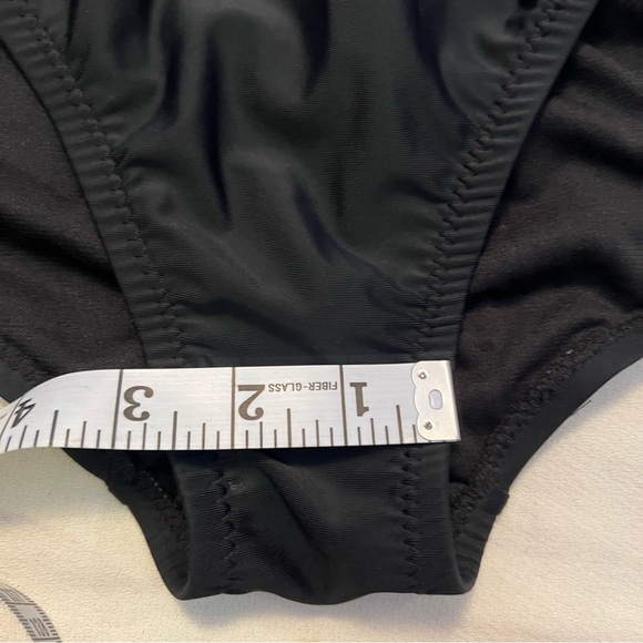 NWT flutter sleeve low V neck swim one piece - Picture 10 of 14